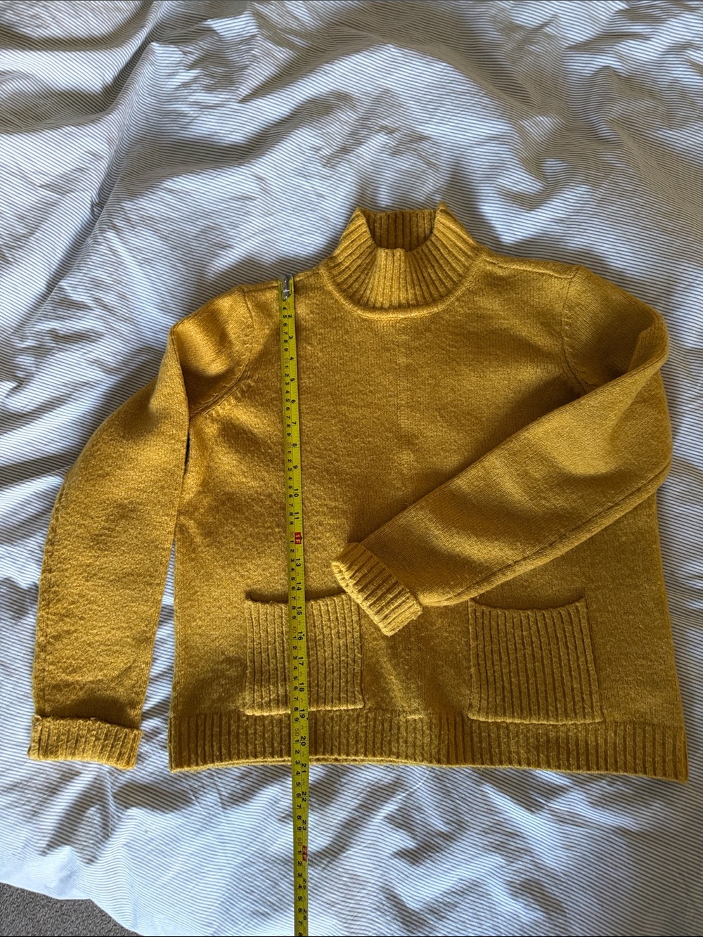 Fall Sunflower Yellow Sweater